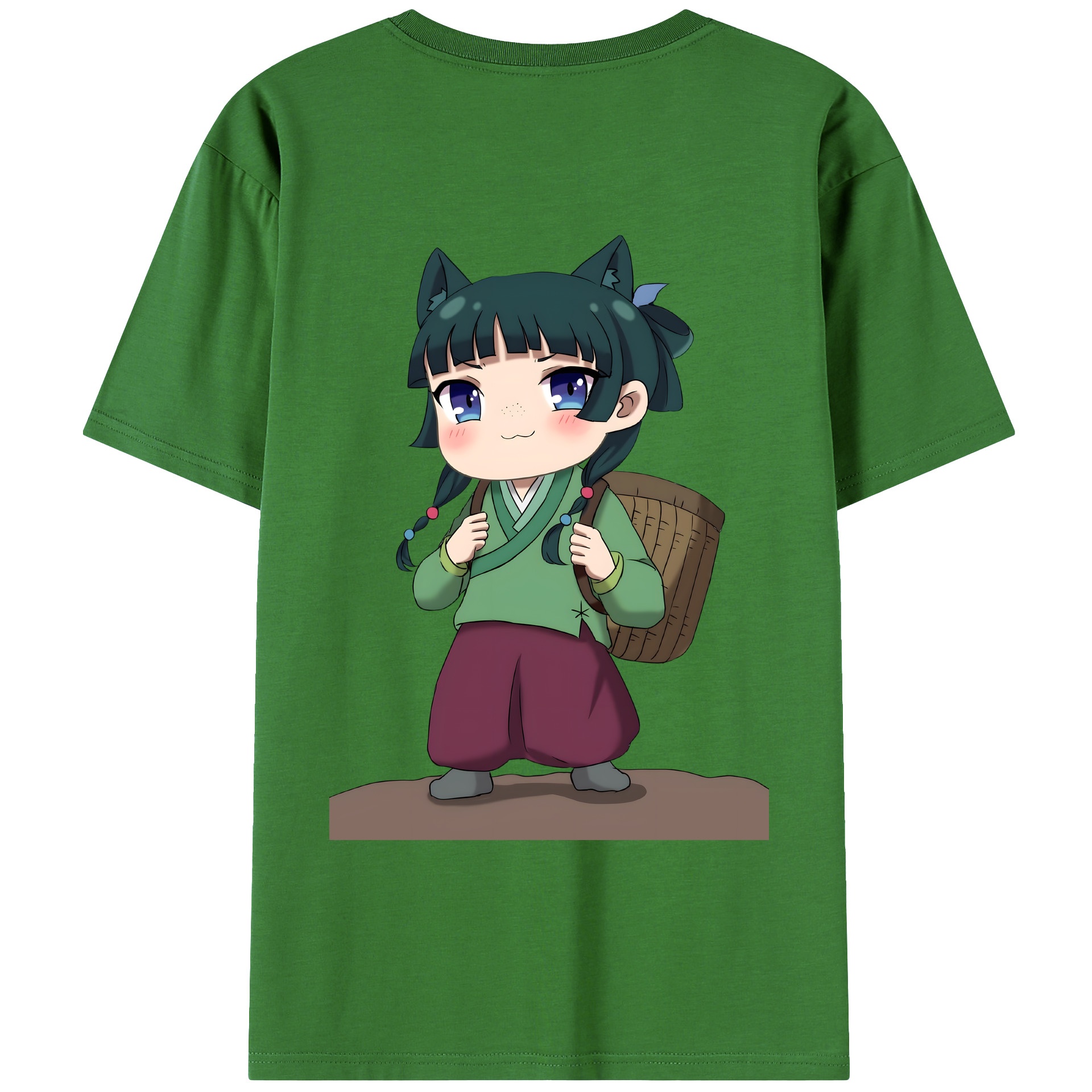 （画像用） 薬屋のひとりごと The Apothecary Diaries レディース半袖Tシャツ(バックプリント)